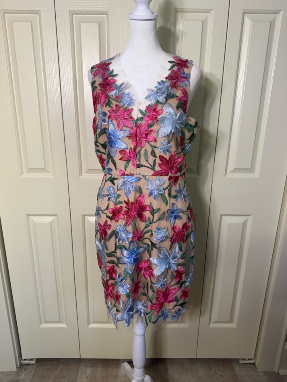 Sam Edelman Floral Embroidered Dress - Picture 2 of 5